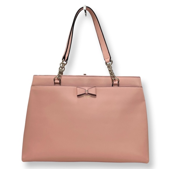 kate spade Handbags - Kate Spade Maryanne Baldwin Street Leather Satchel in Rosycheeks